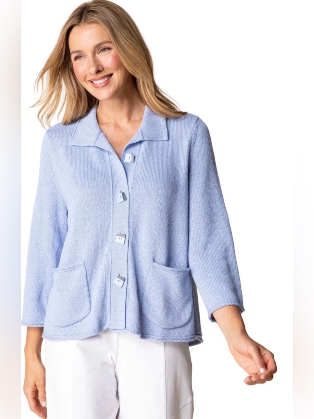 Habitat Sweater Together Pleat Back Jacket